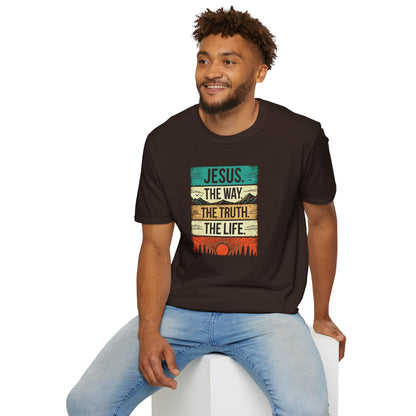 The Way The Truth The Life - Unisex Softstyle T-Shirt