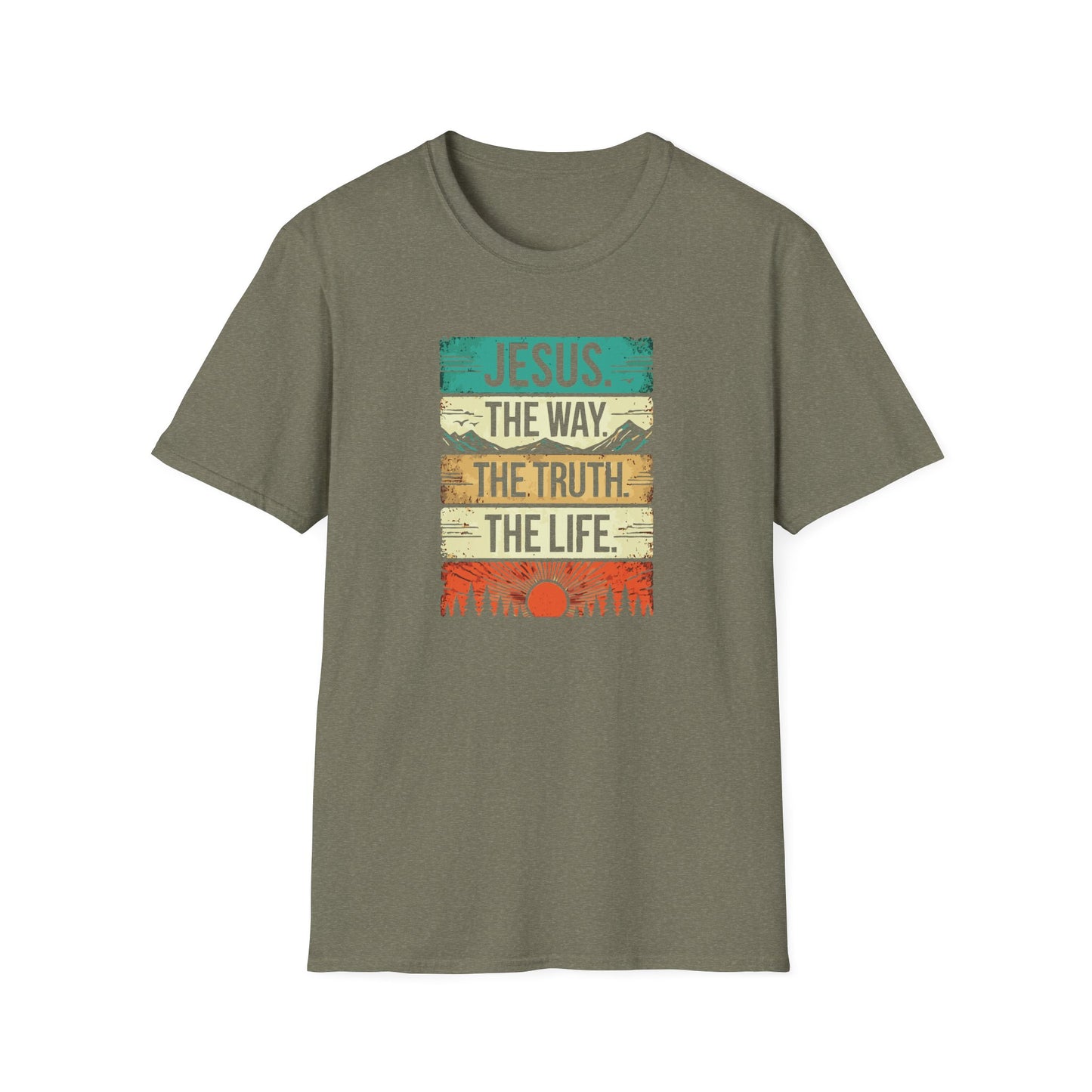 The Way The Truth The Life - Unisex Softstyle T-Shirt