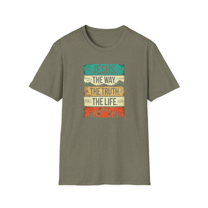 The Way The Truth The Life - Unisex Softstyle T-Shirt