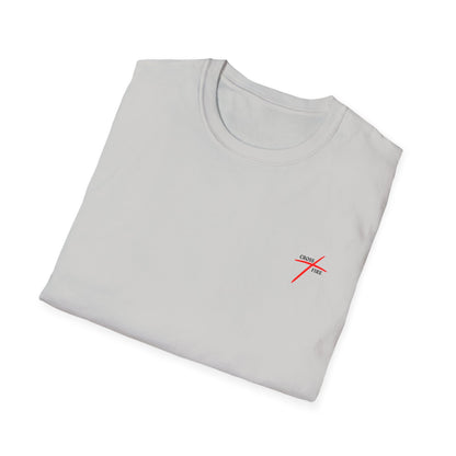 "Rooted In Christ" Back Print Unisex Softstyle T-Shirt