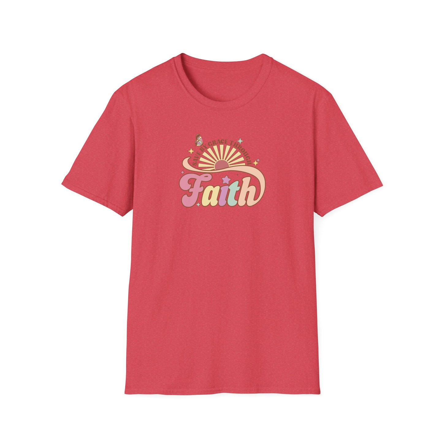 "Saved by Grace Through Faith" Unisex Softstyle T-Shirt