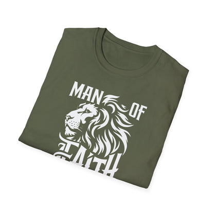 Man of Faith Front Unisex Softstyle T-Shirt