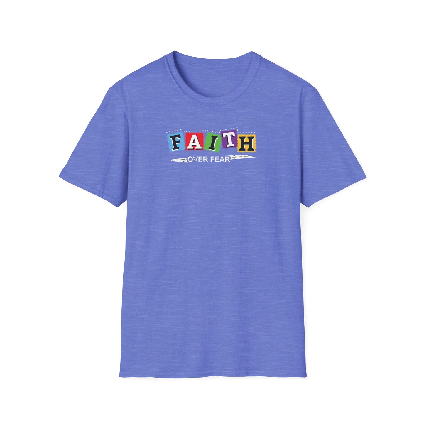 Faith Over Fear - Unisex Softstyle T-Shirt D-2