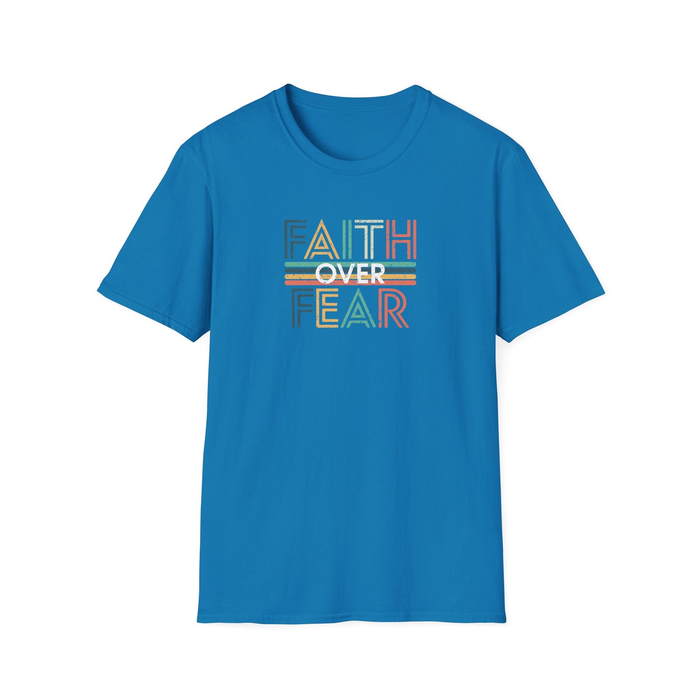 Faith Over Fear Unisex Softstyle T-Shirt