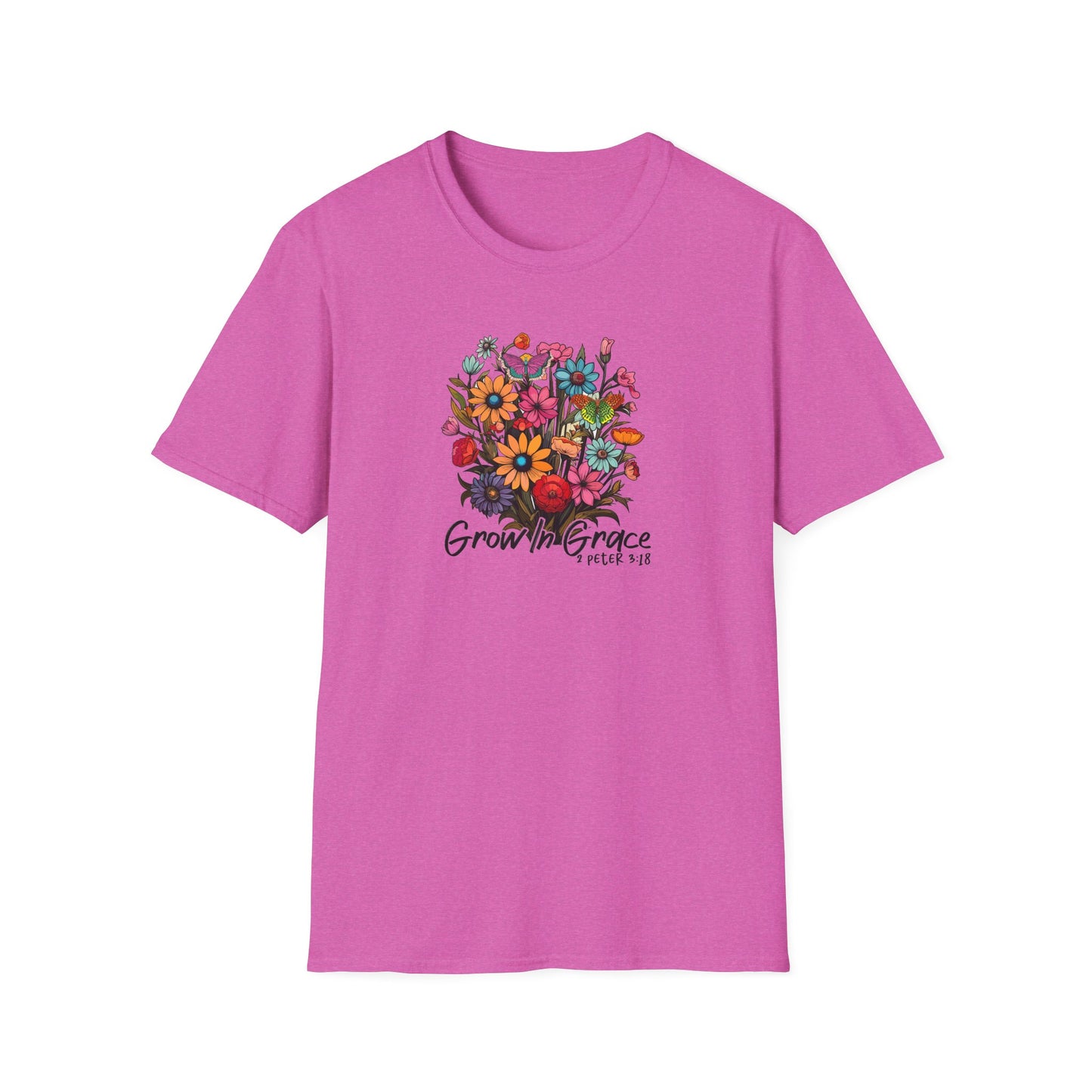 "Grow in Grace" - Unisex Softstyle T-Shirt