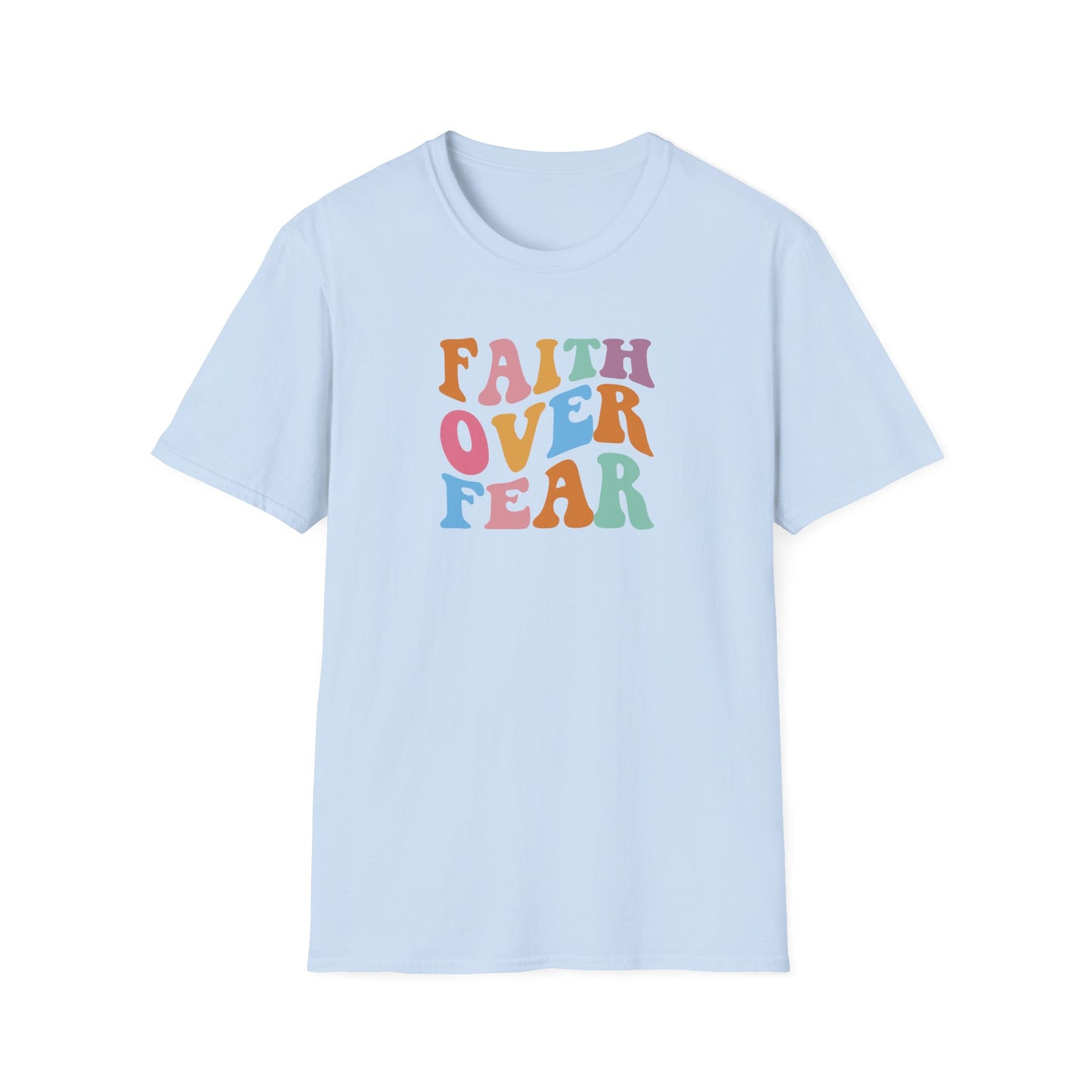 "Faith Over Fear" Unisex Softstyle T-Shirt