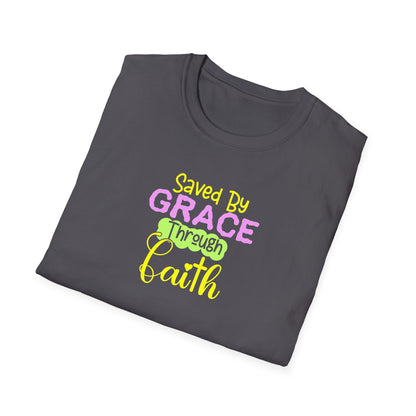 "Saved by Grace Through Faith" Unisex Softstyle T-Shirt