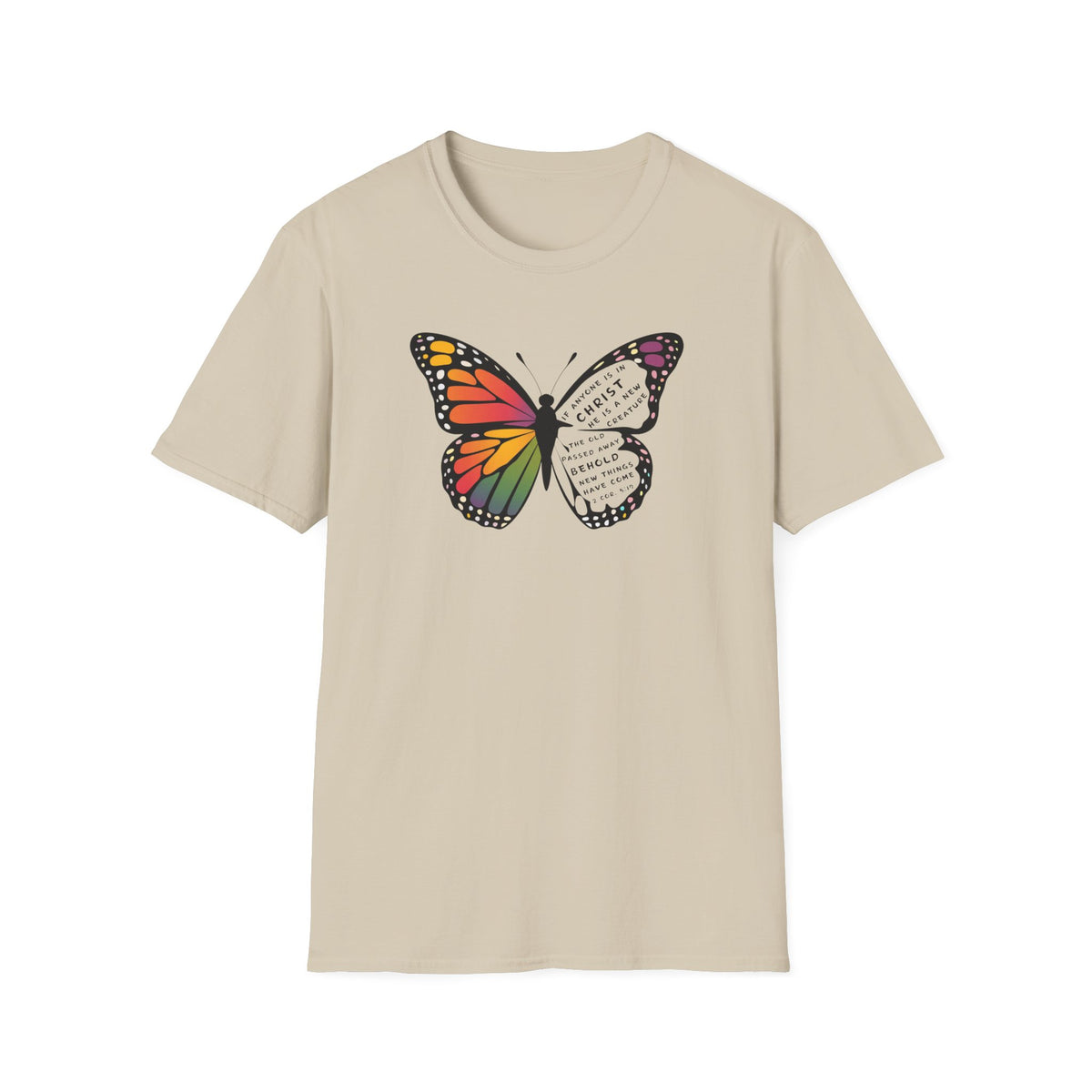 Butterfly - Black Font T-Shirt