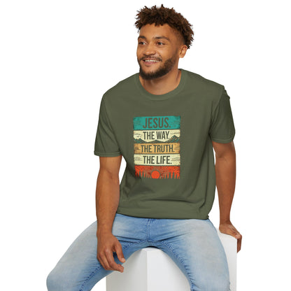 The Way The Truth The Life - Unisex Softstyle T-Shirt