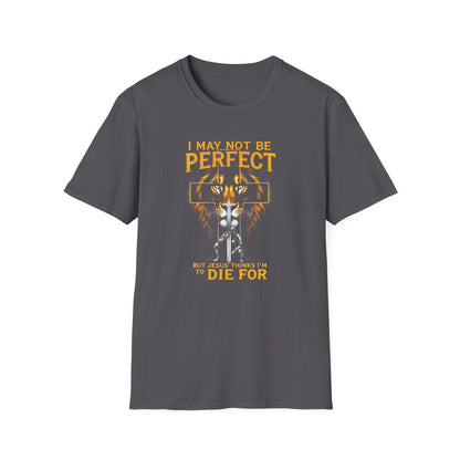 "I May Not Be Perfect, But Jesus Thinks I'm to Die For"