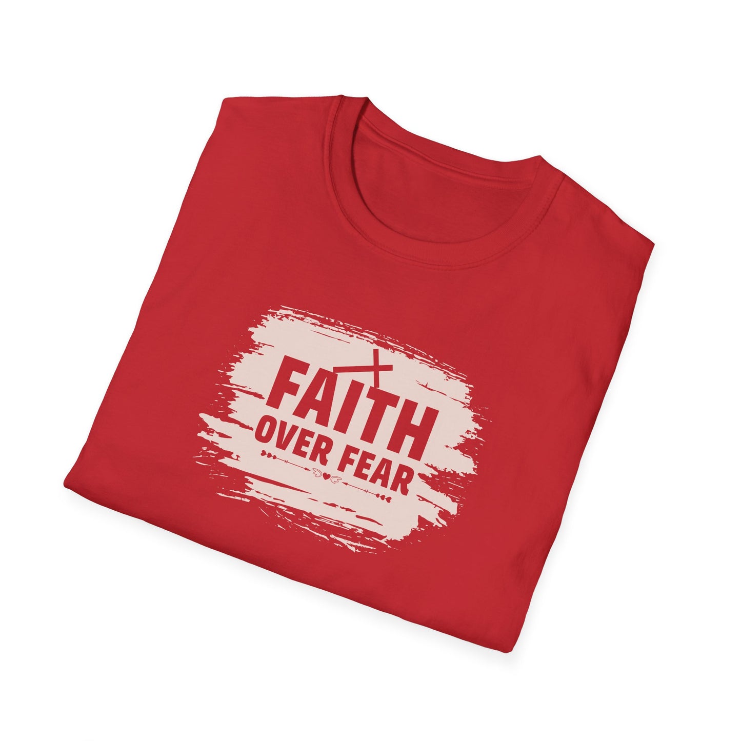 "Faith Over Fear" Unisex Softstyle T-Shirt