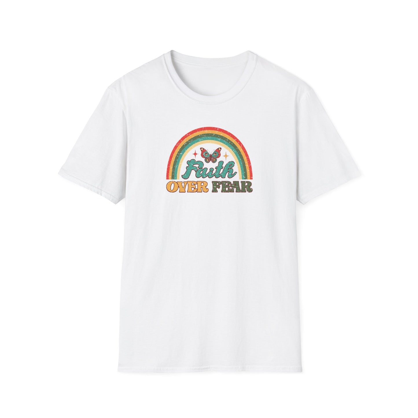 "Faith Over Fear" Unisex Softstyle T-Shirt