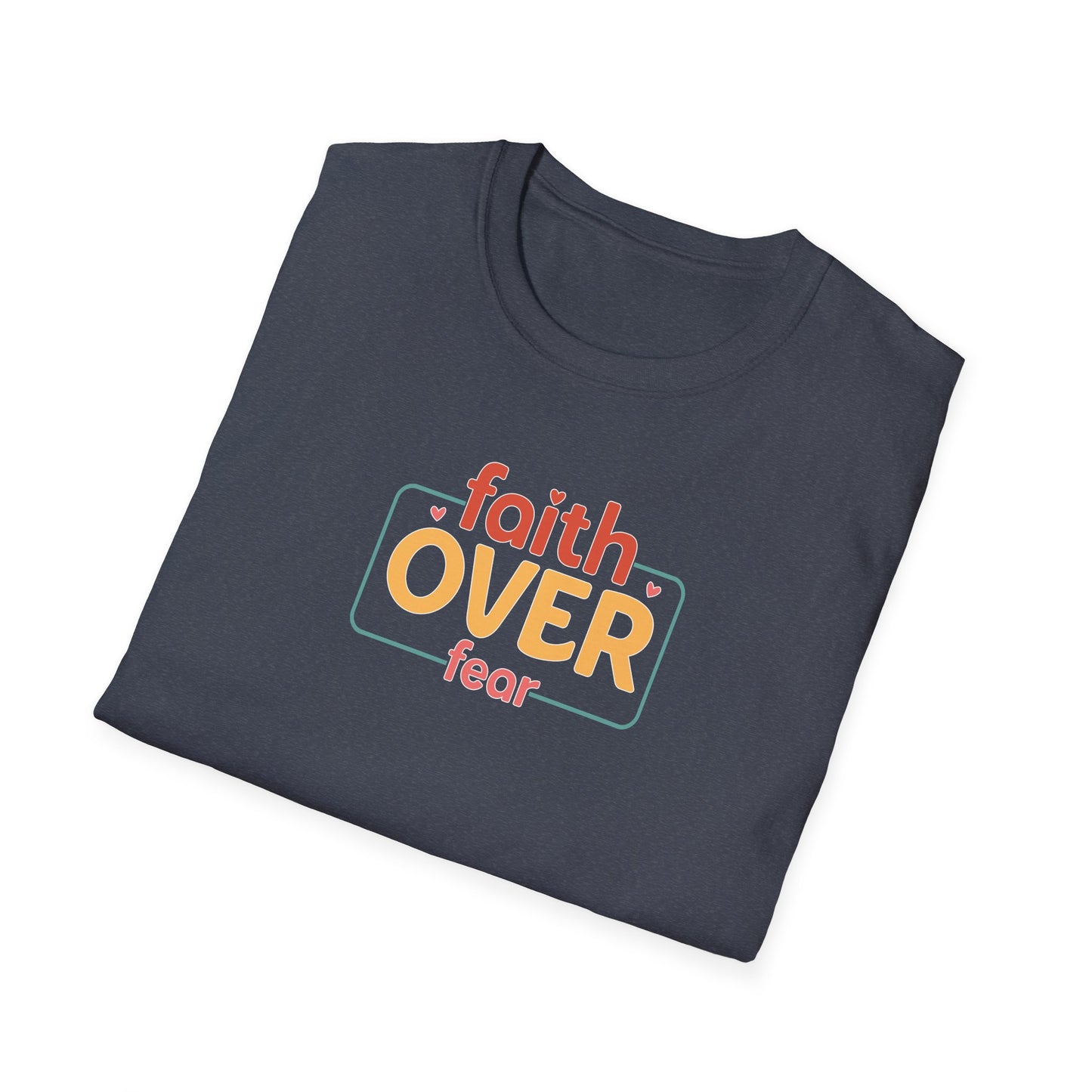 Faith Over Fear 2 Unisex Softstyle T-Shirt