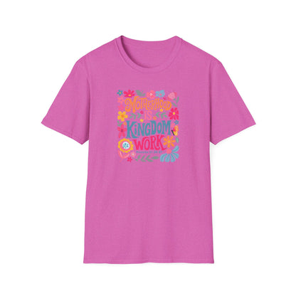 Motherhood is Kingdom Work Softstyle T-Shirt