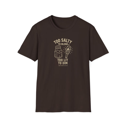 Too Salty Too LitUnisex Softstyle T-Shirt