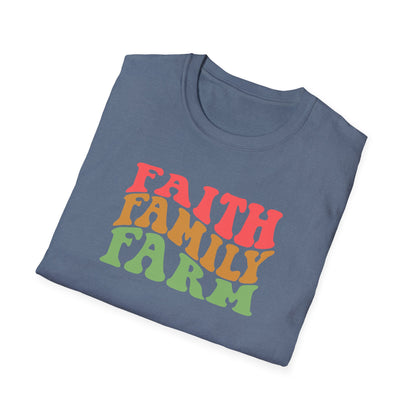 Faith Family Farm Unisex Softstyle T-Shirt