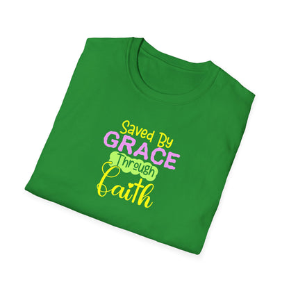 "Saved by Grace Through Faith" Unisex Softstyle T-Shirt