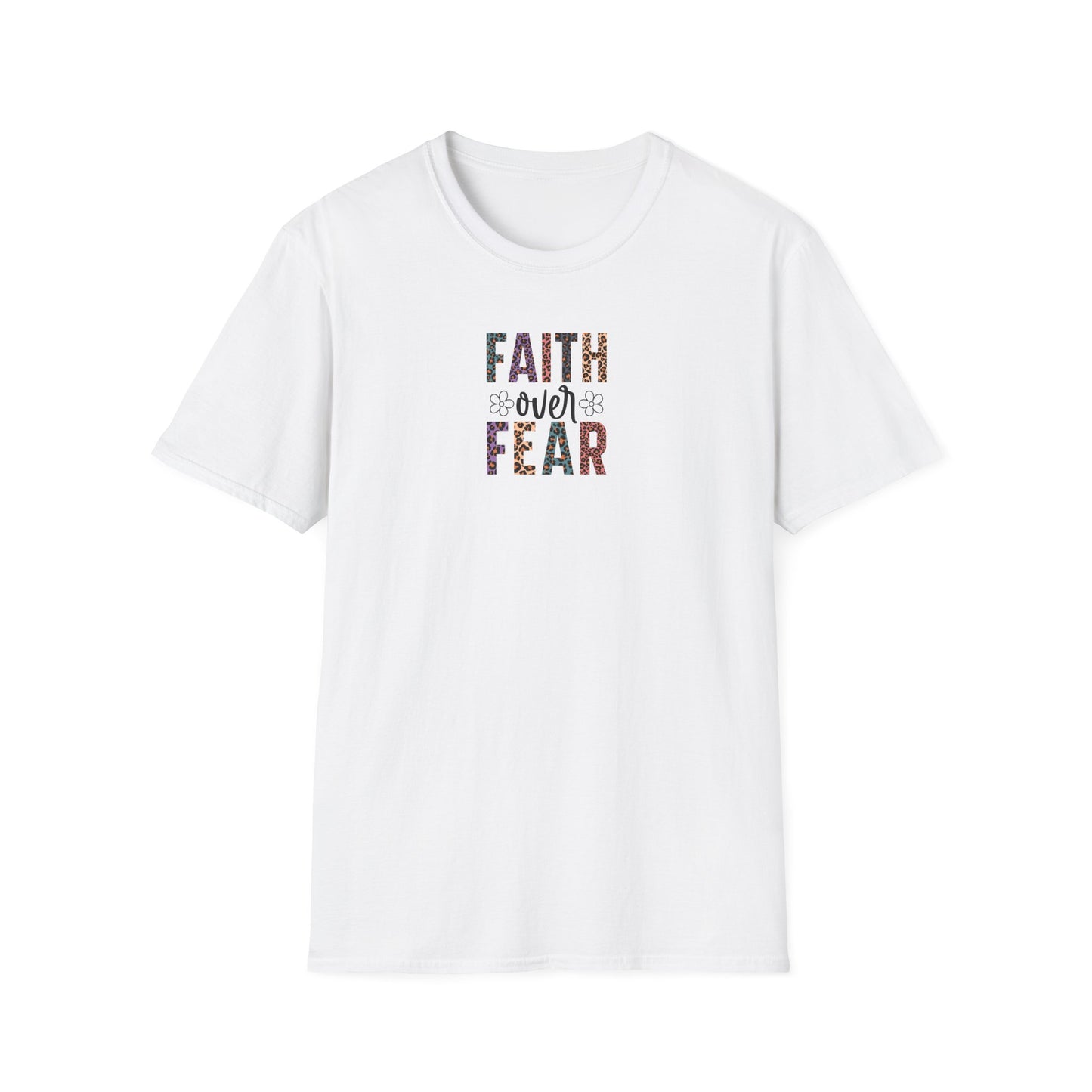 "Faith Over Fear" Unisex Softstyle T-Shirt