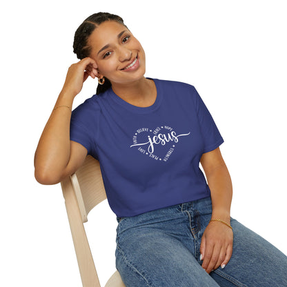 Heart-Jesus Unisex Softstyle T-Shirt