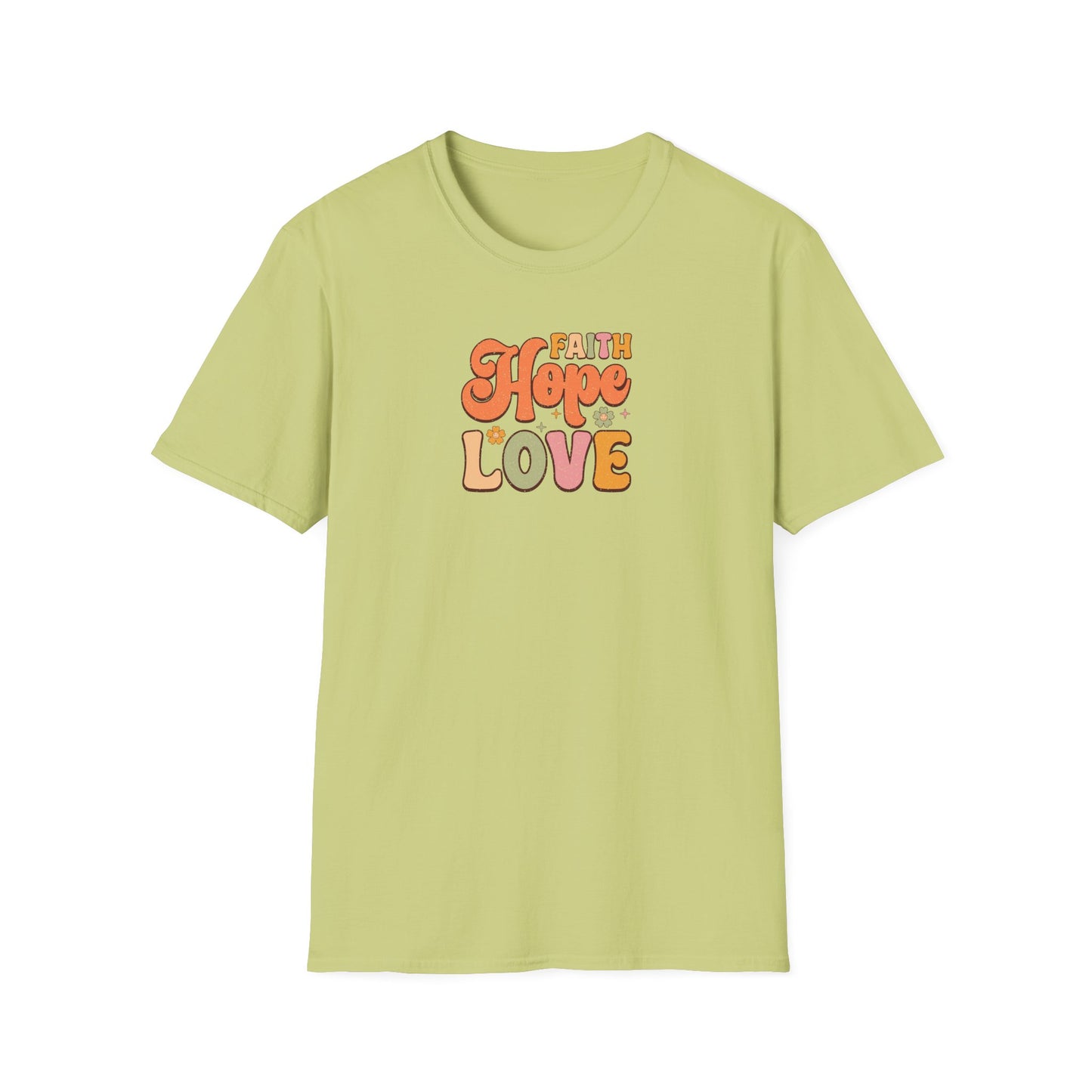 FAITH HOPE LOVE Unisex Softstyle T-Shirt