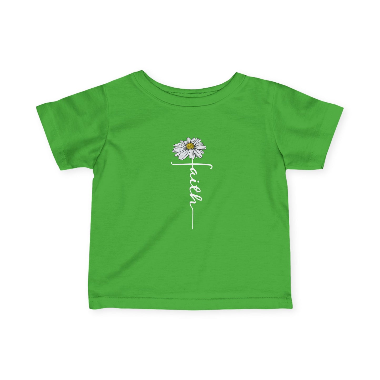 Faith Flower - Infant Fine Jersey Tee