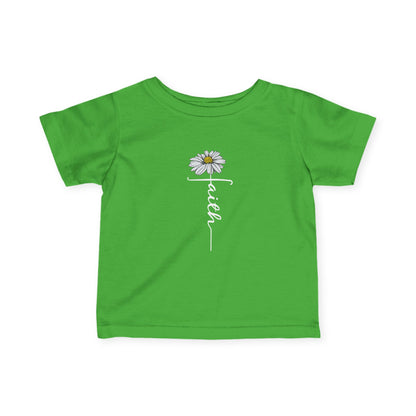 Faith Flower - Infant Fine Jersey Tee