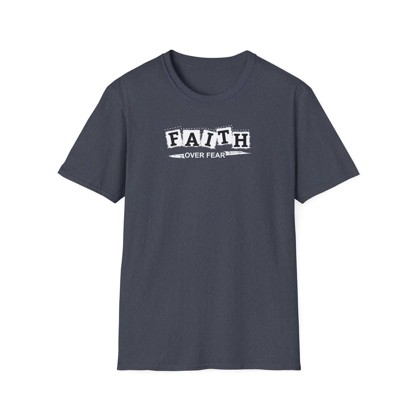 "Faith Over Fear" Unisex Softstyle T-Shirt