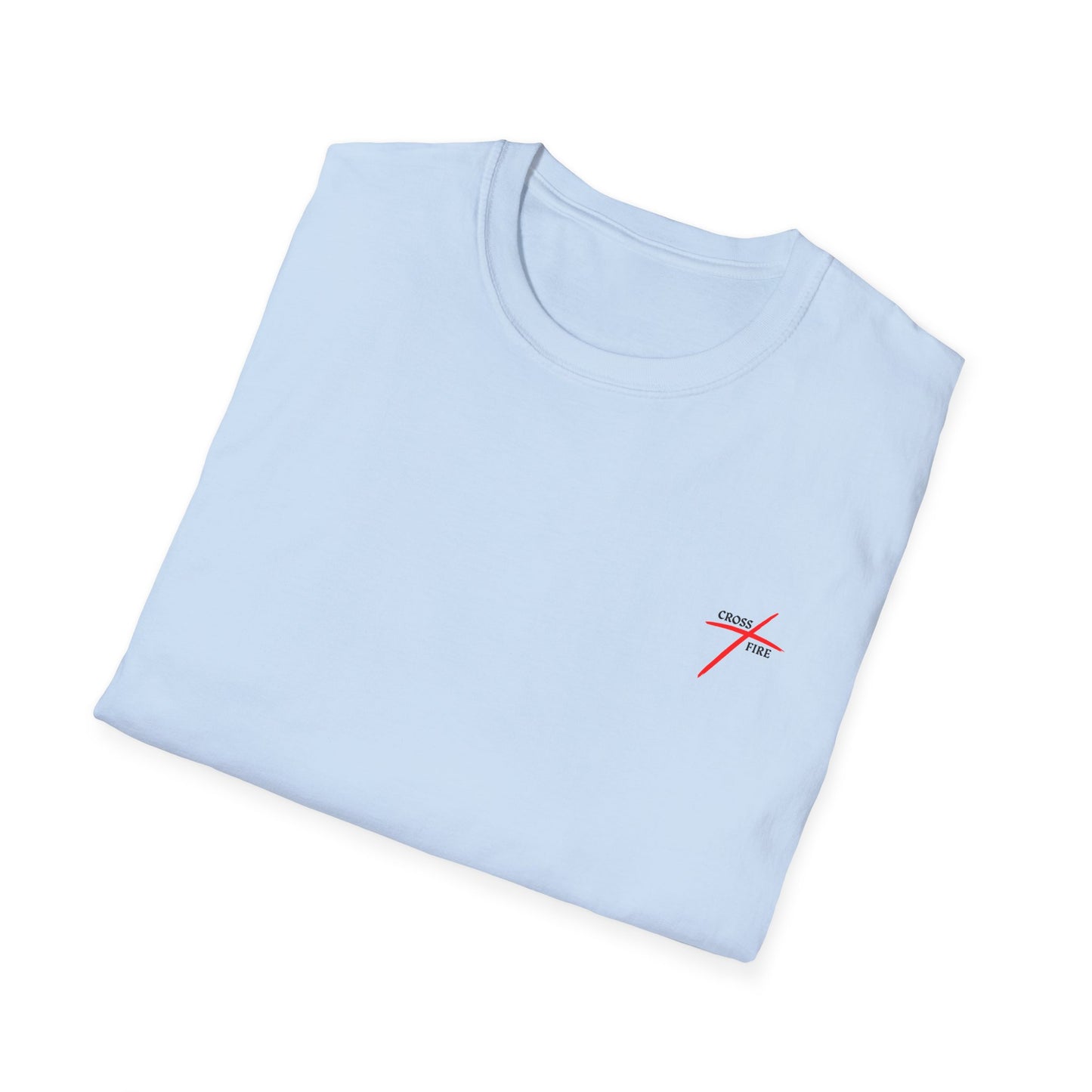 "Rooted In Christ" Back Print Unisex Softstyle T-Shirt
