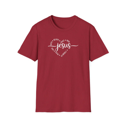 Heart-Jesus Unisex Softstyle T-Shirt