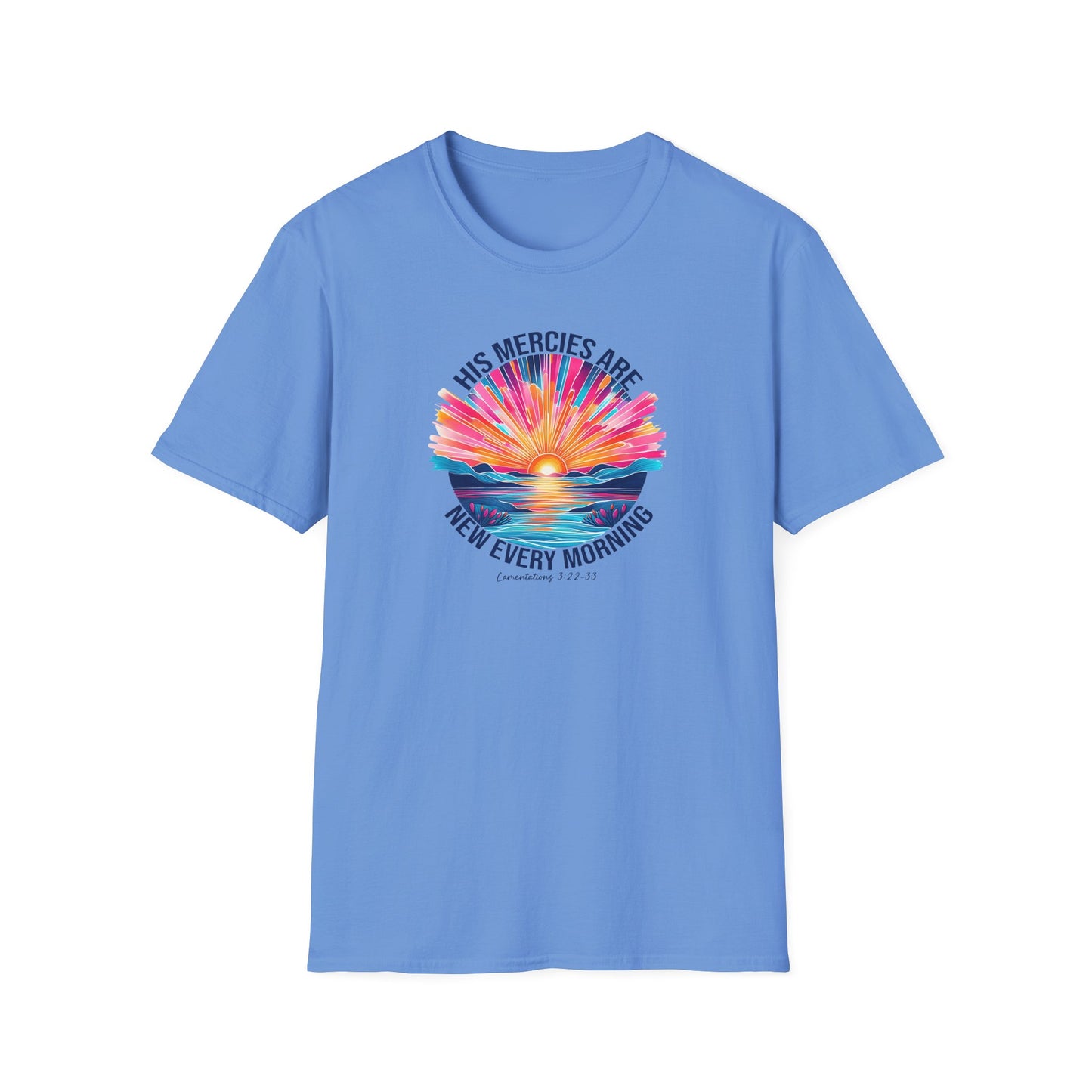 "His Mercies Are New" Unisex Softstyle T-Shirt