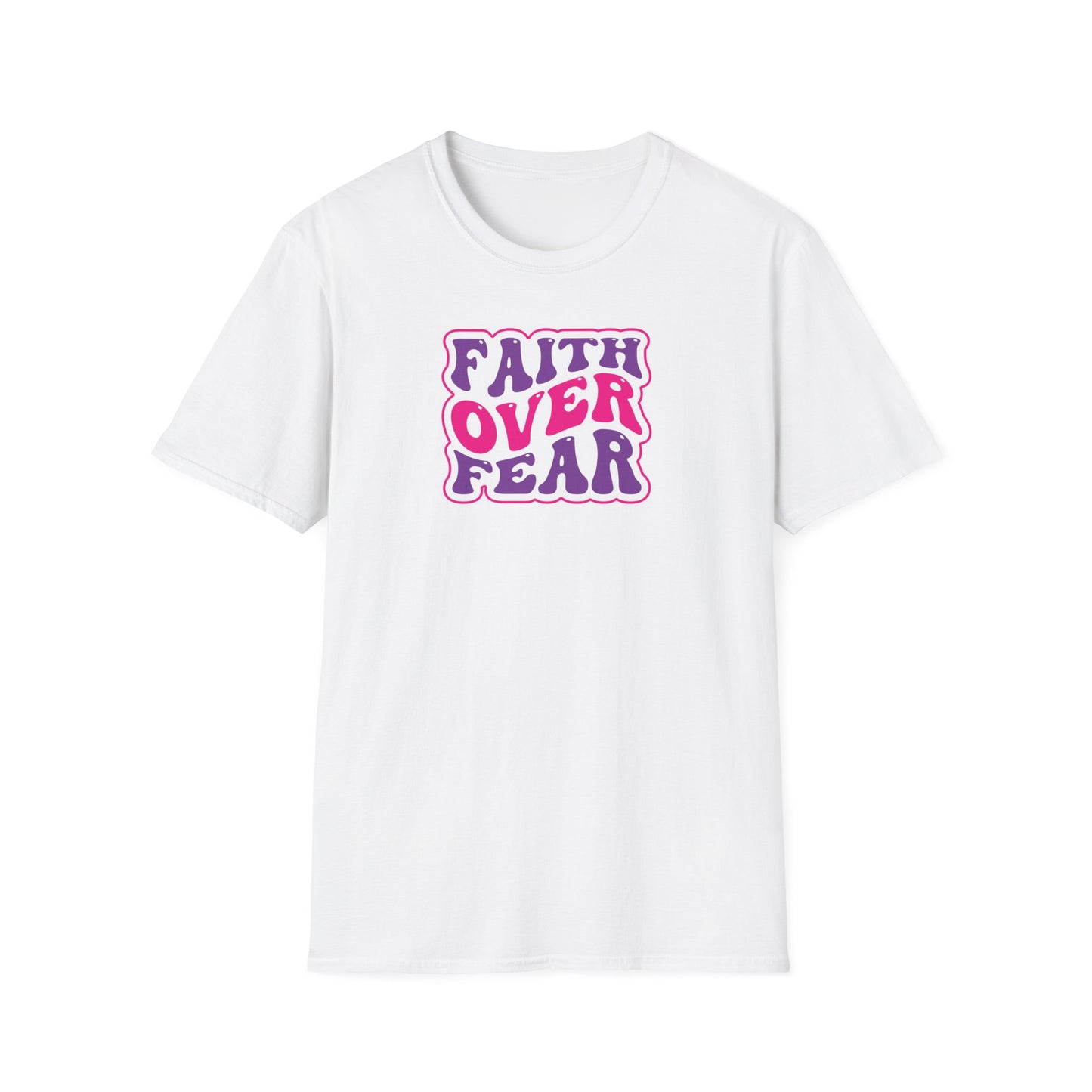 "Faith Over Fear" Unisex Softstyle T-Shirt