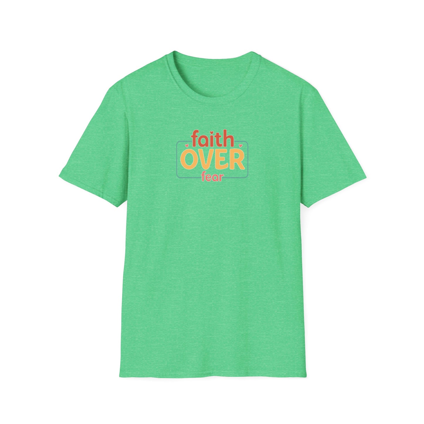 Faith Over Fear 2 Unisex Softstyle T-Shirt