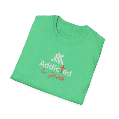 "Addicted To Jesus" Unisex Softstyle T-Shirt