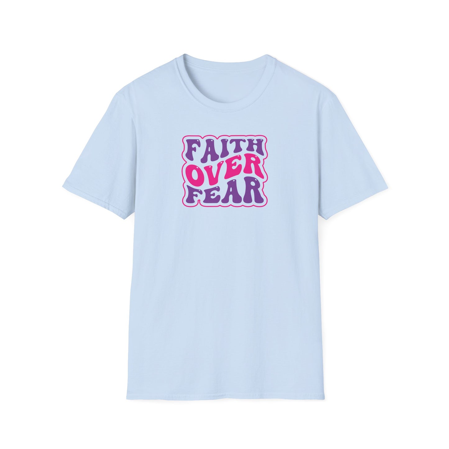 "Faith Over Fear" Unisex Softstyle T-Shirt