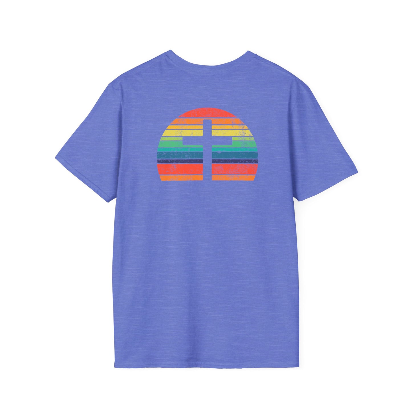 Retro Cross - Unisex Softstyle T-Shirt