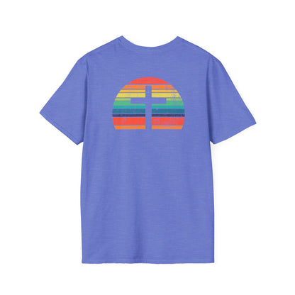 Retro Cross - Unisex Softstyle T-Shirt