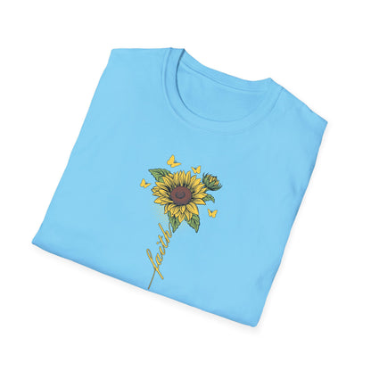 Faith Flower Unisex Softstyle T-Shirt