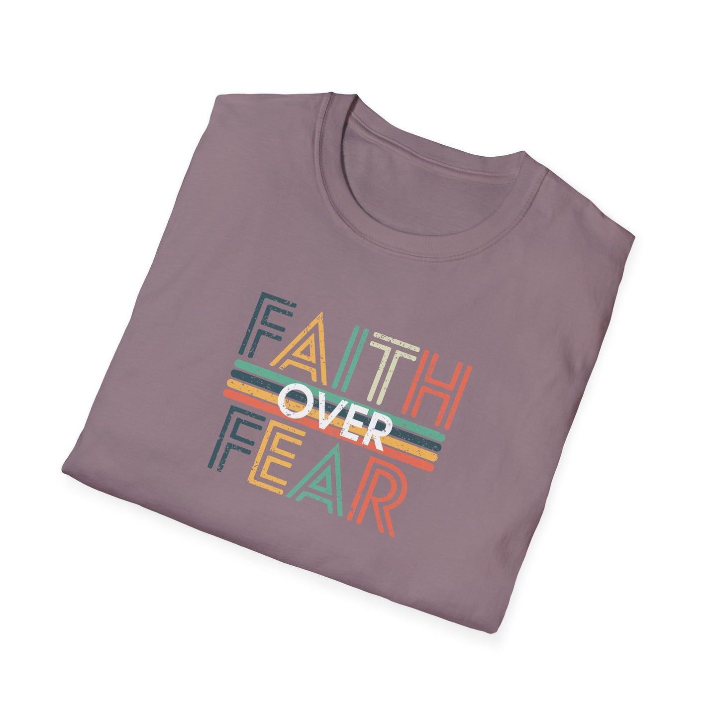 Faith Over Fear Unisex Softstyle T-Shirt