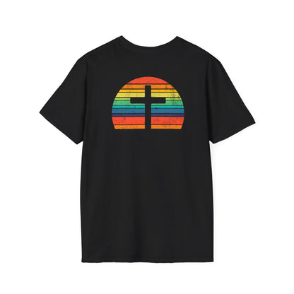 Retro Cross - Unisex Softstyle T-Shirt