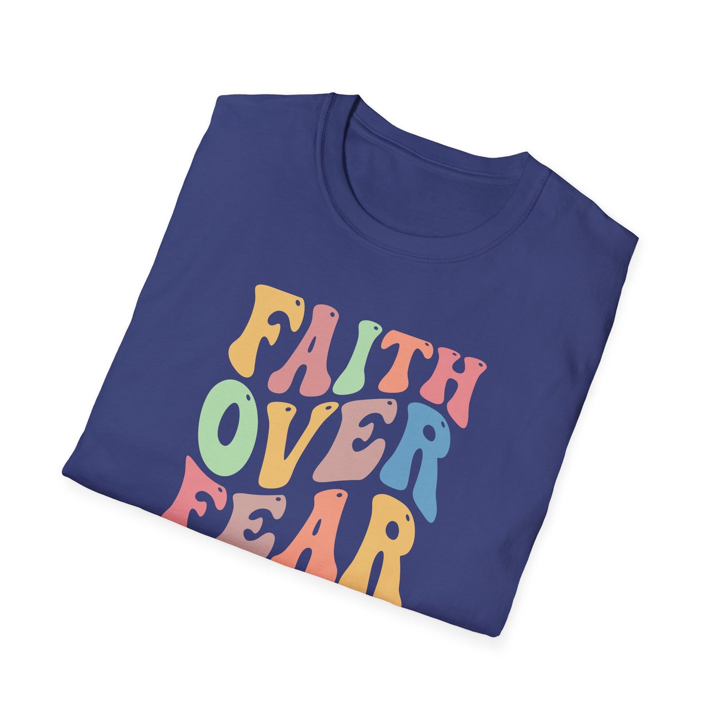 Faith Over Fear Unisex Softstyle T-Shirt