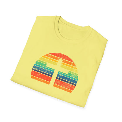 Retro Cross Unisex Softstyle T-Shirt