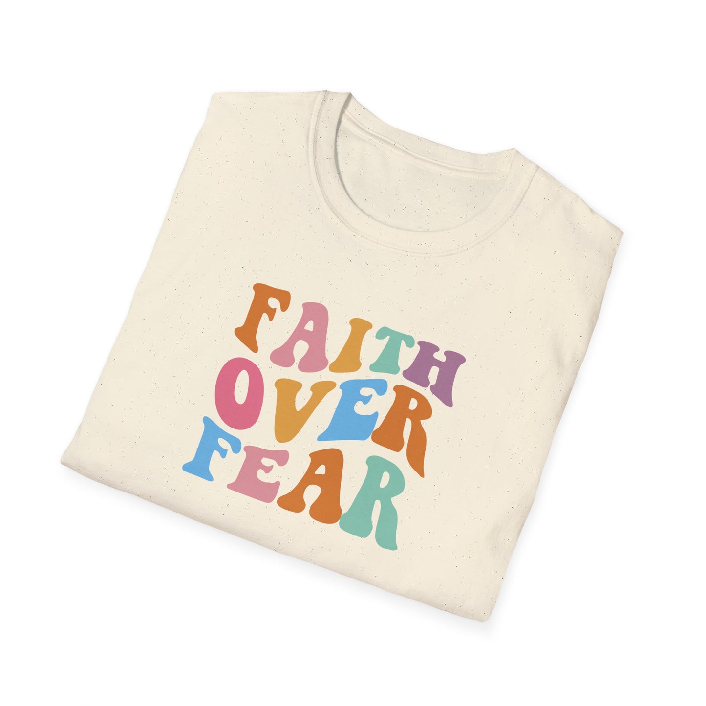 "Faith Over Fear" Unisex Softstyle T-Shirt