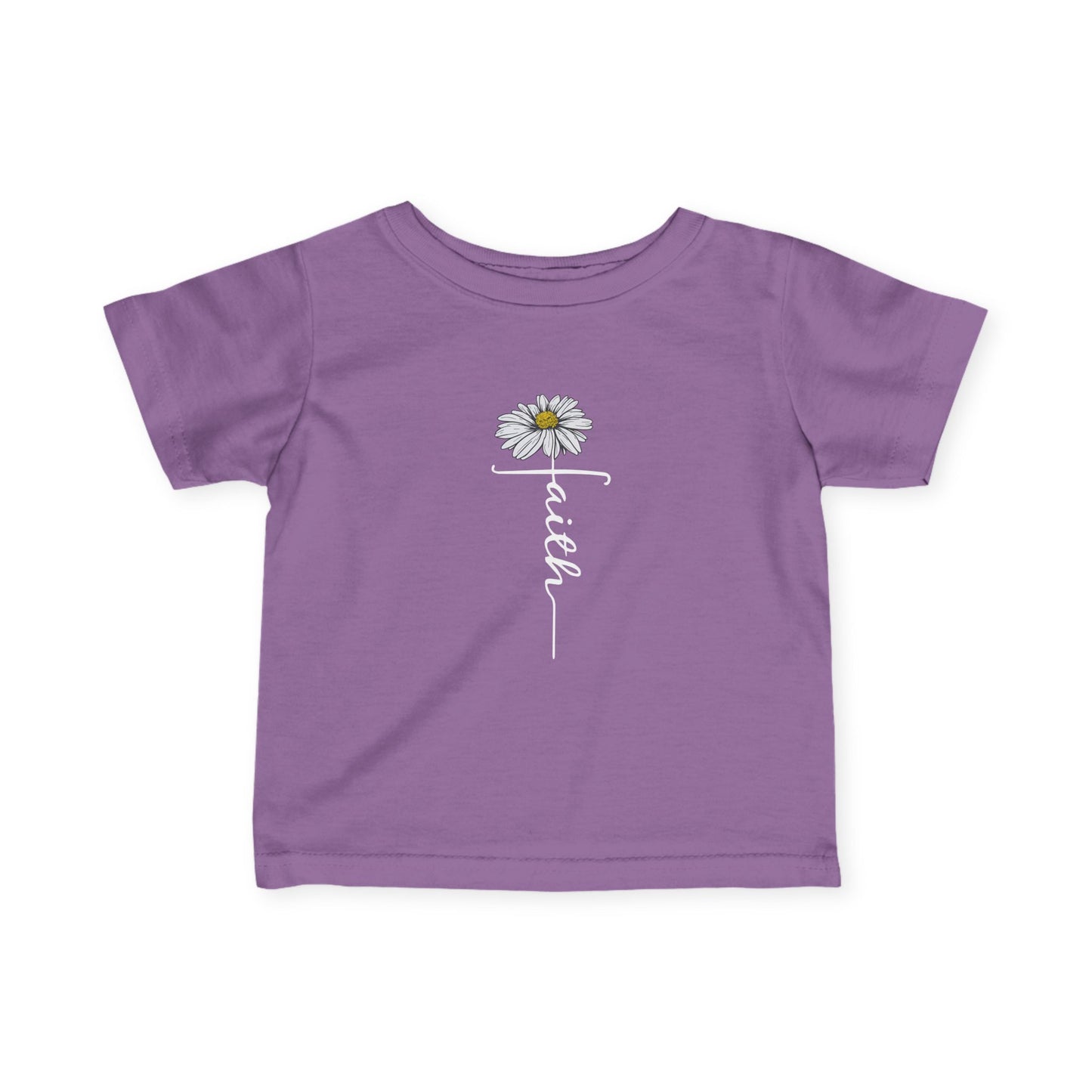 Faith Flower - Infant Fine Jersey Tee