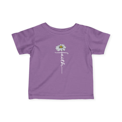 Faith Flower - Infant Fine Jersey Tee