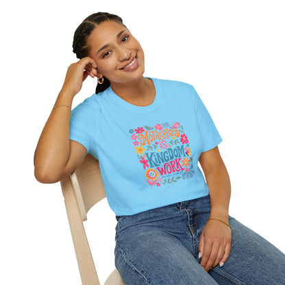 Motherhood is Kingdom Work Softstyle T-Shirt