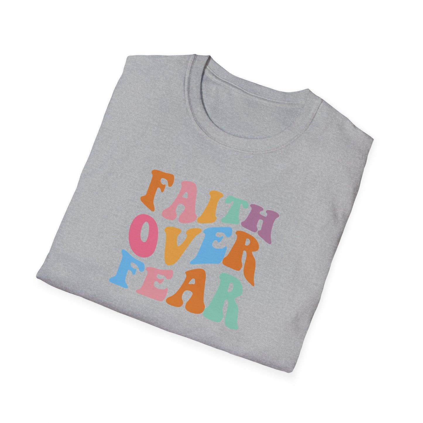 "Faith Over Fear" Unisex Softstyle T-Shirt