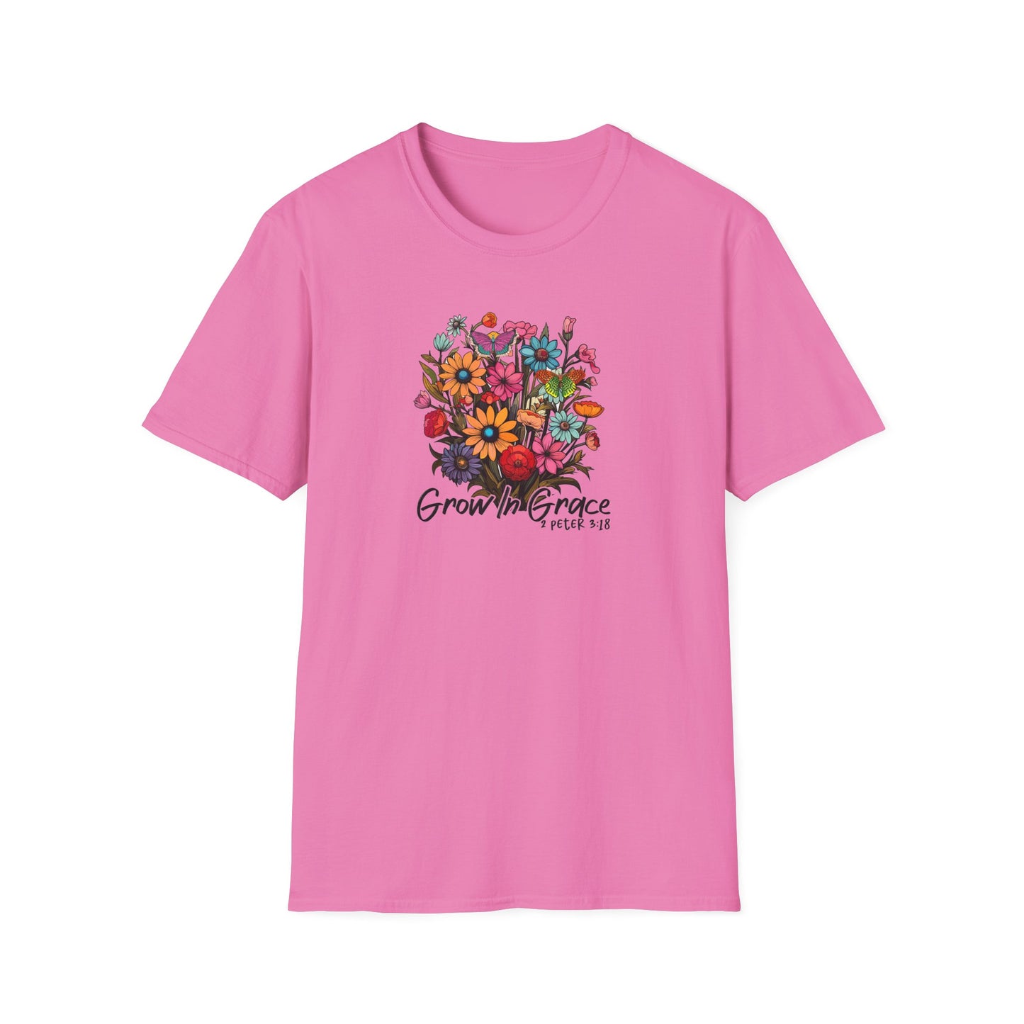 "Grow in Grace" - Unisex Softstyle T-Shirt