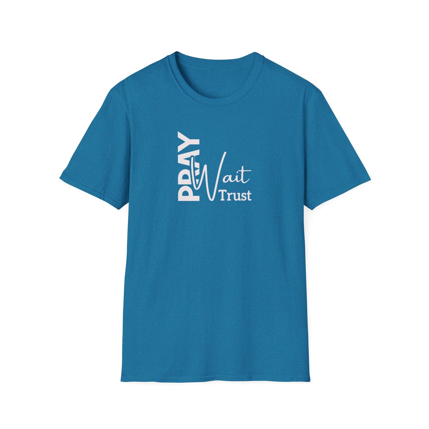 "Pray Wait Trust" Unisex Softstyle T-Shirt