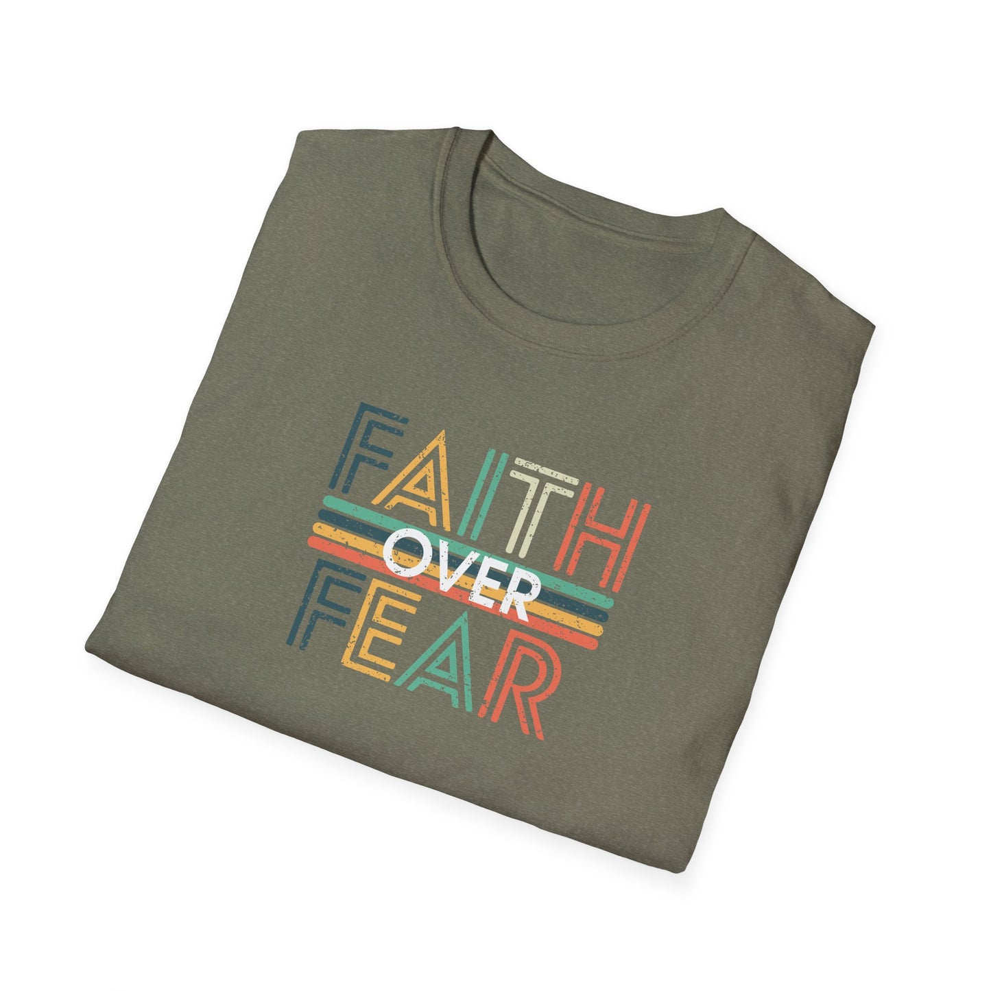 Faith Over Fear Unisex Softstyle T-Shirt