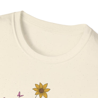 Jars of Flowers Unisex Softstyle T-Shirt